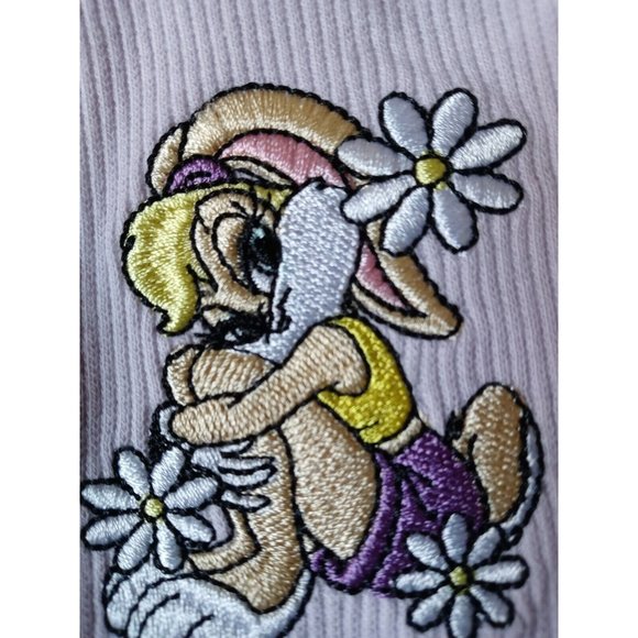 Looney Tunes Womens' Characters Miss Bugs Bunny Violet Dress Size S short sleeve - Picture 11 of 11